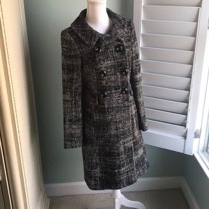 Helene Berman Tweed Wool Coat